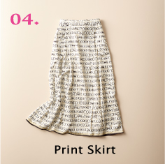04 Print Skirt