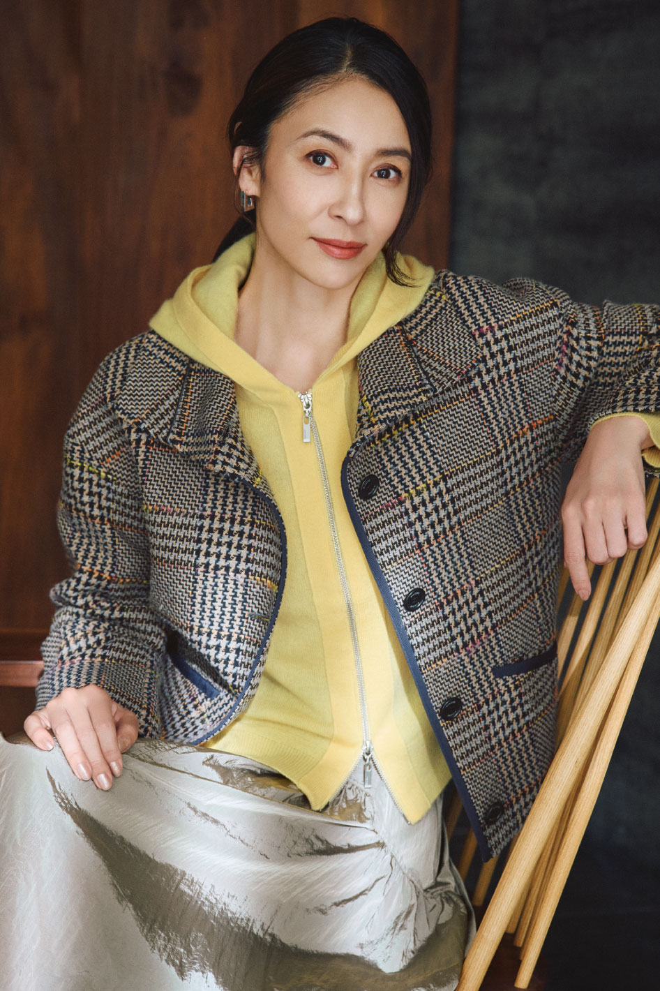 PINORE 2026 autumn meets MIKI MIZUNO PINOREは2026年秋冬より、俳優「水野 美紀」さんを新たなブランドミューズに迎えました。