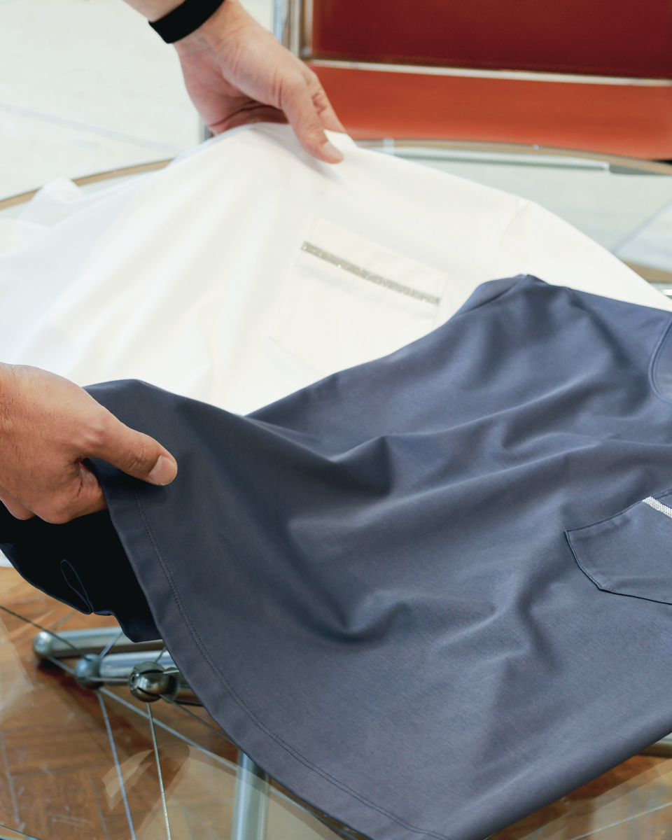 MORABITO PREMIER 最高峰の素材を惜しみなく使ったTシャツを作りたい ──それが、この企画の出発点