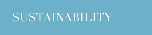SUSTAINABILITY