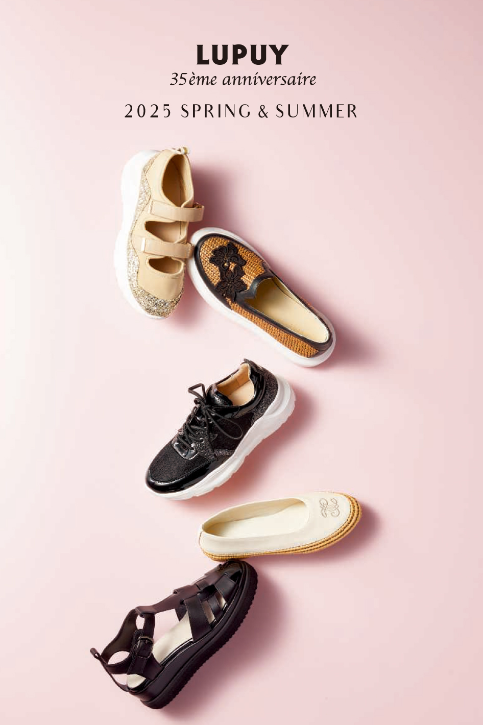 LUPUY 35th Anniv. 2025 SPRING & SUMMER Shoes Collection