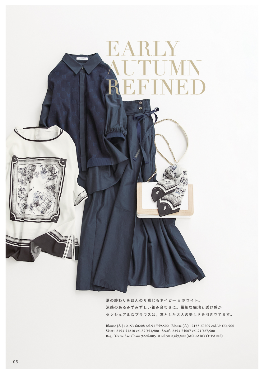 MORABITO BLANC LIGHT WEAR ITEM – 2025 Autumn June –