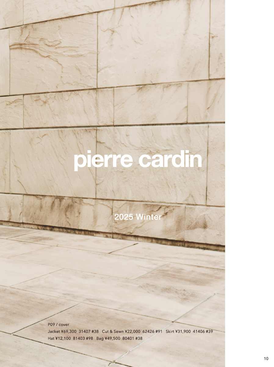 pierre cardin 2025 Winter September