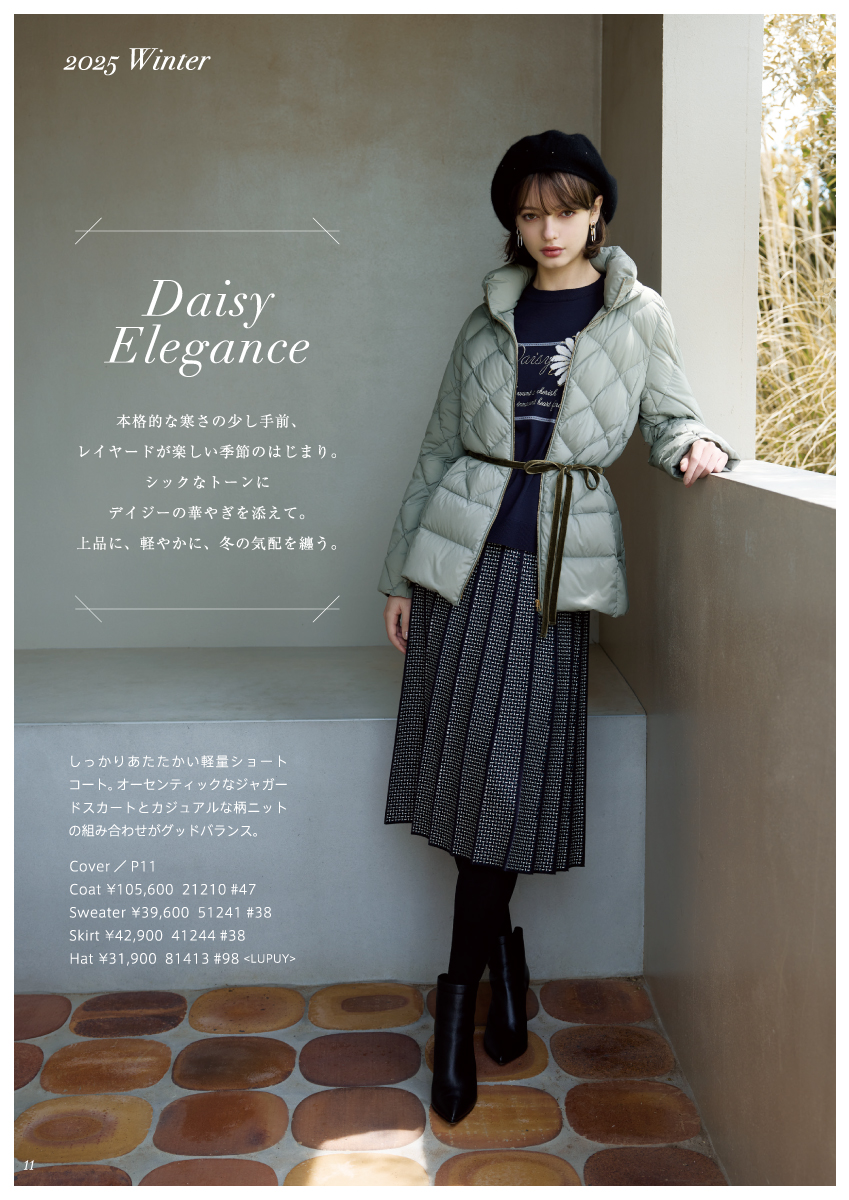 JUDY COLLECTION 2025 Winter October