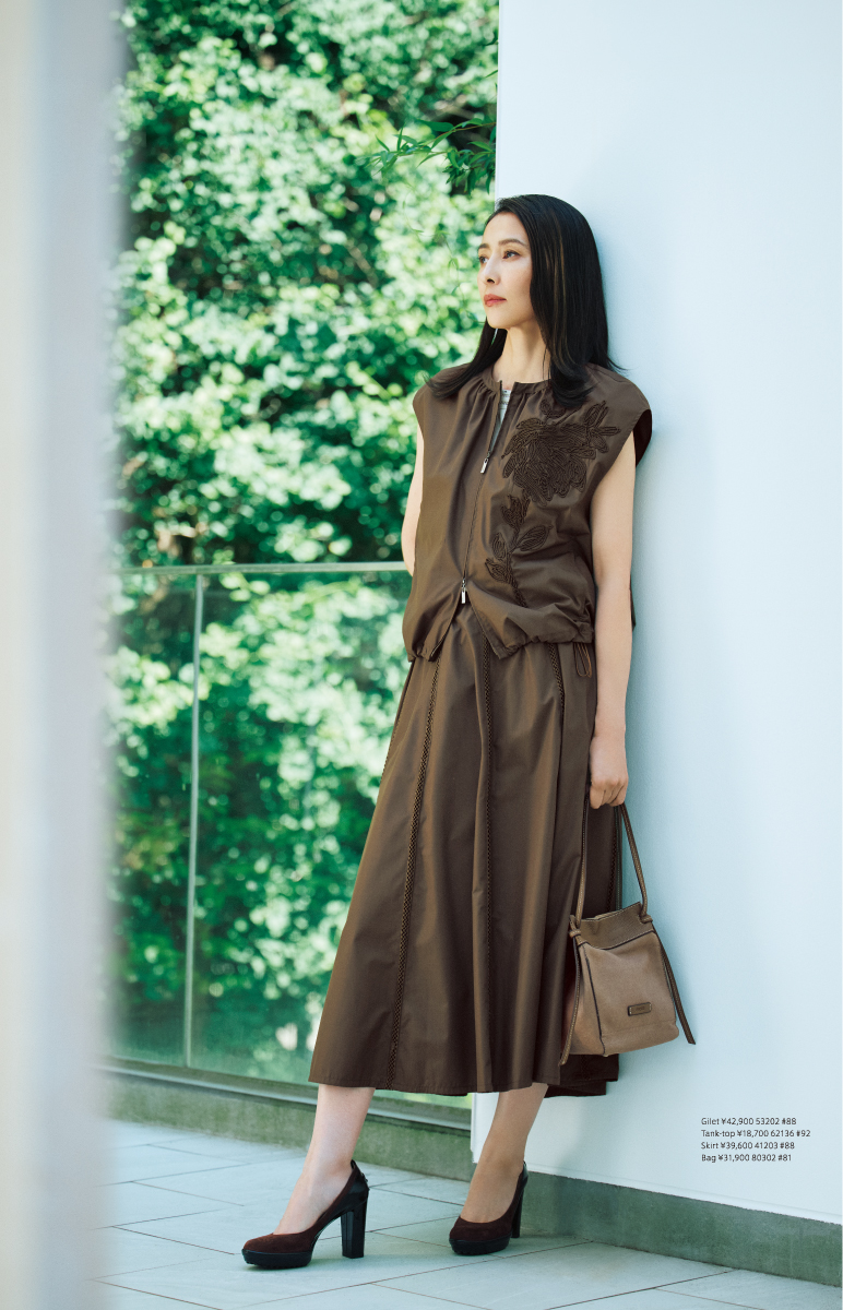 PINORE × 水野美紀さん 2026 Autumn Collection